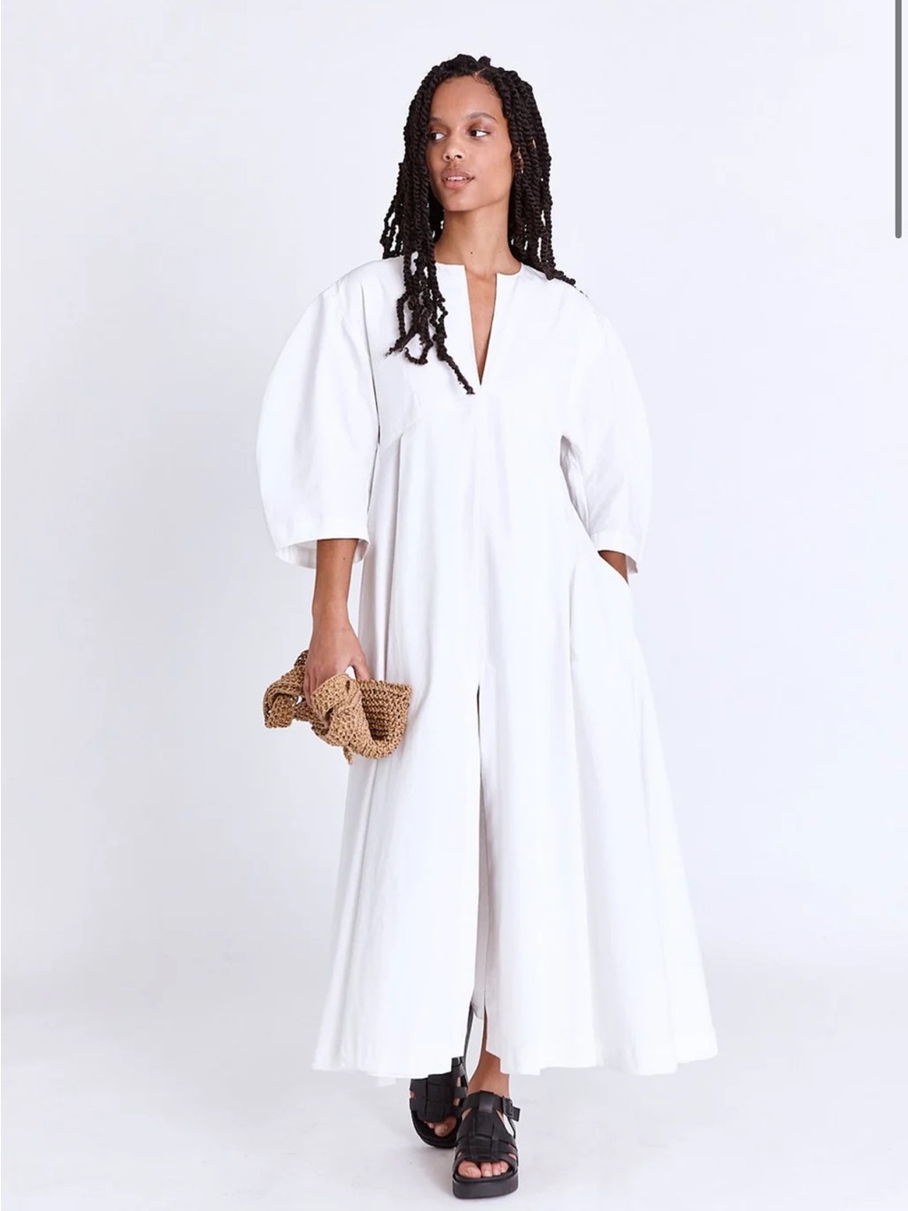 ASANTII titoro volume kaftan dress